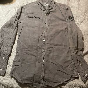 Long sleeve button up by Xtreme couture